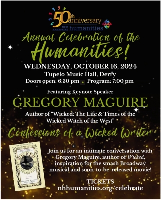 Annual Celebration of the Humanities! (October 16, 2024)