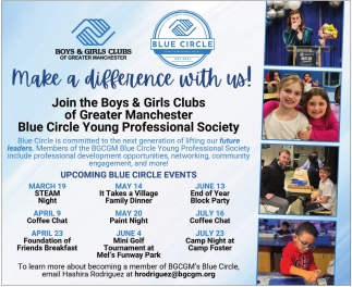 Boys & Girls Clubs of Greater Manchester Blue Circle