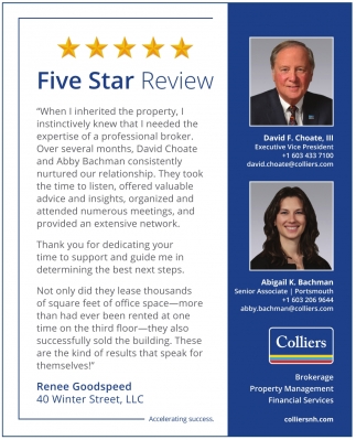 David F. Choate III / Abigail K. Bachman - Colliers