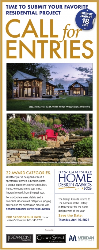 New Hampshire Home Design Awards 2025