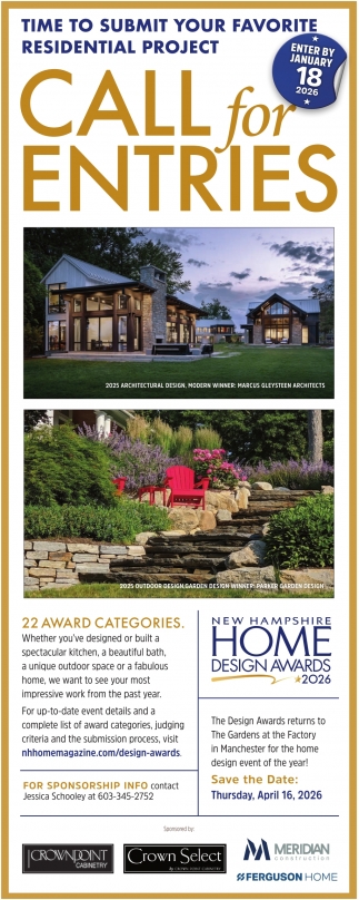 New Hampshire Home Design Awards 2026
