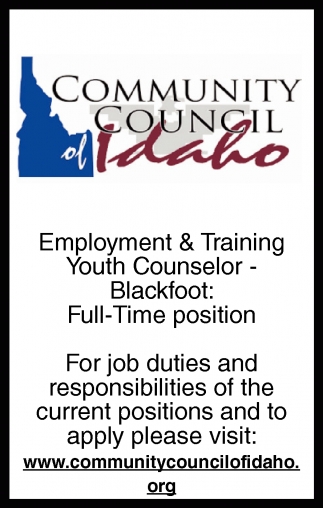 Employment & Training Youth Counselor