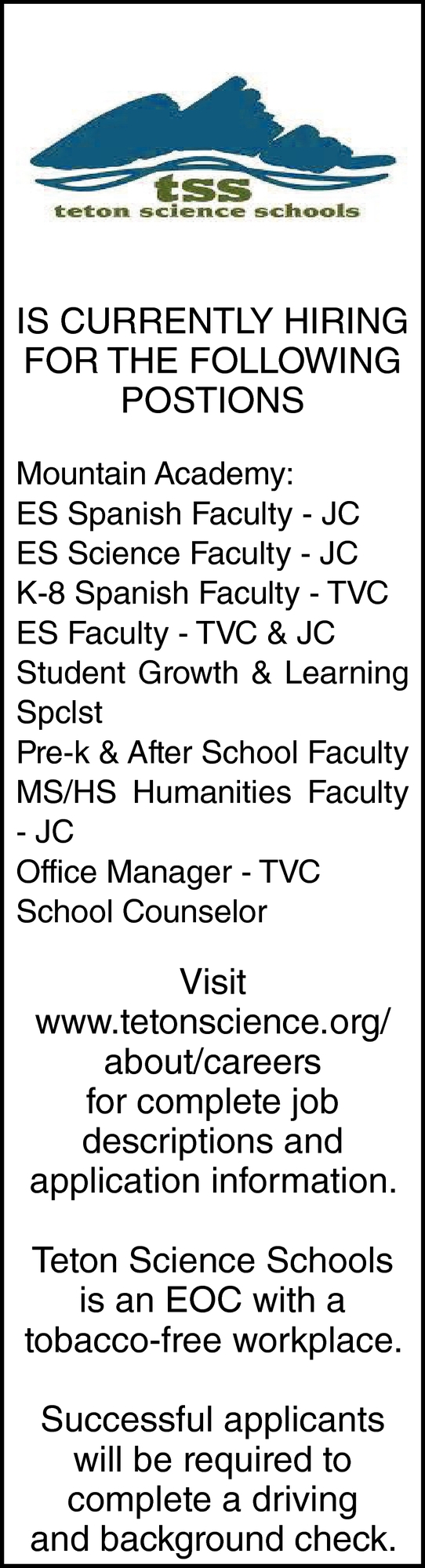 K-8 Spanish Faculty
