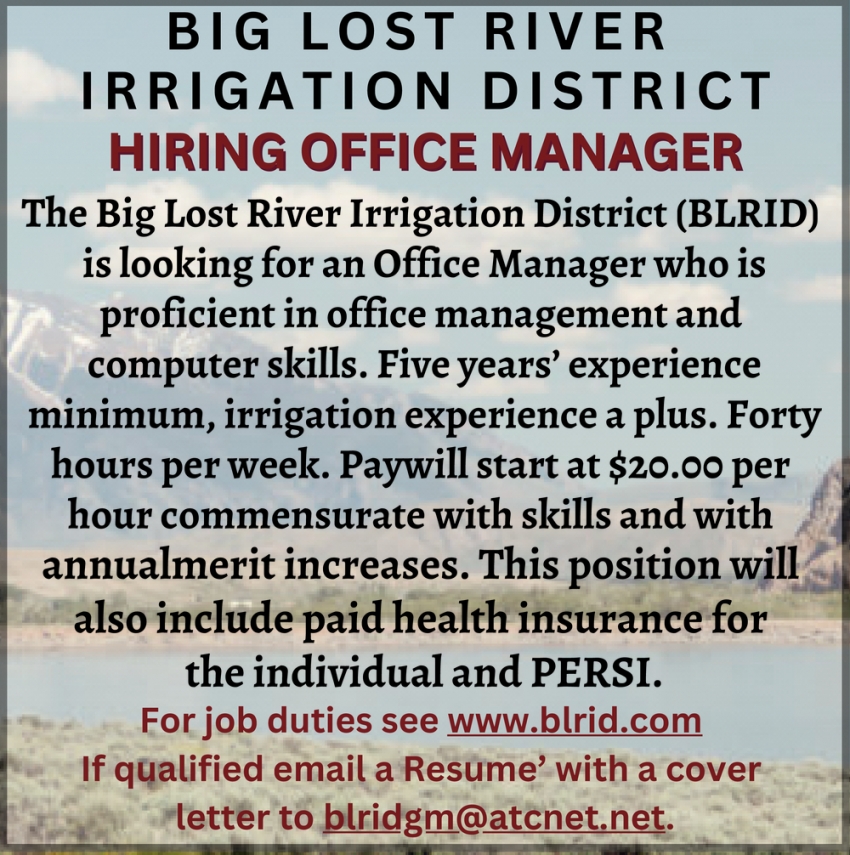 Hiring Office Manager