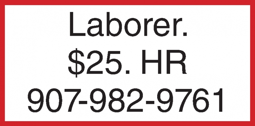 Laborer