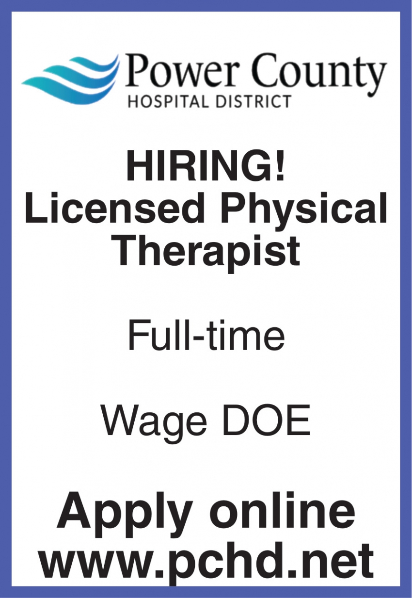 Licensed Physical Therapist