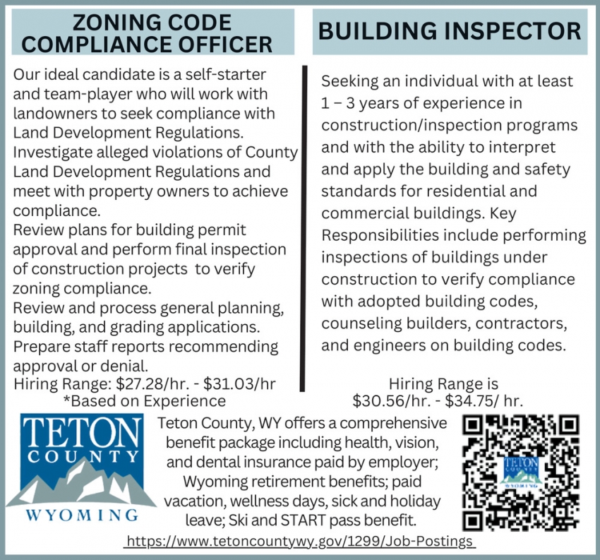 Zoning Code Compliance Officer 