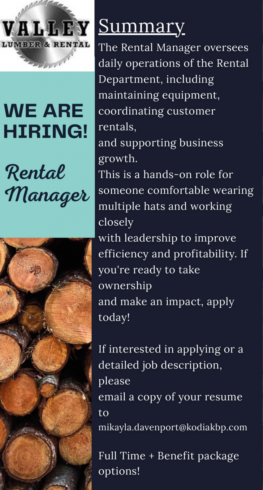 Valley Lumber & Rental