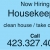 Housekeeping
