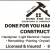 Light Electrical - Carpentry
