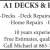Decks - Deck Repairs - Painting