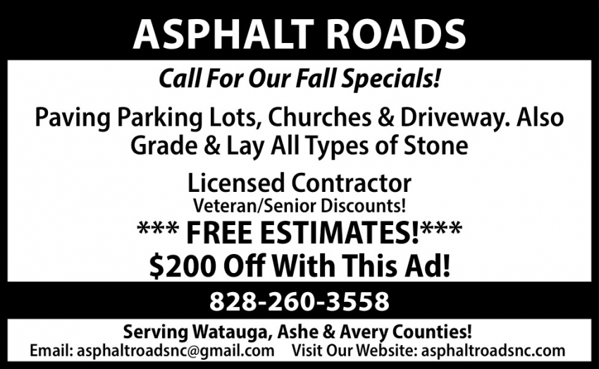 Asphalt Roads