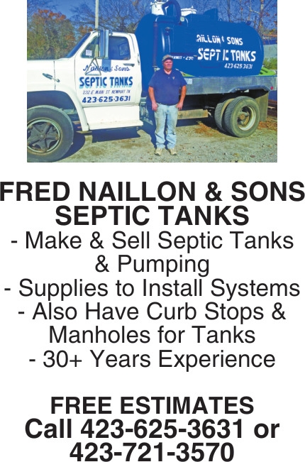 Fred Naillon & Sons Septic Tanks