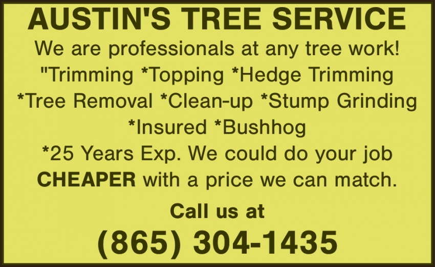 Austin's Tree Service