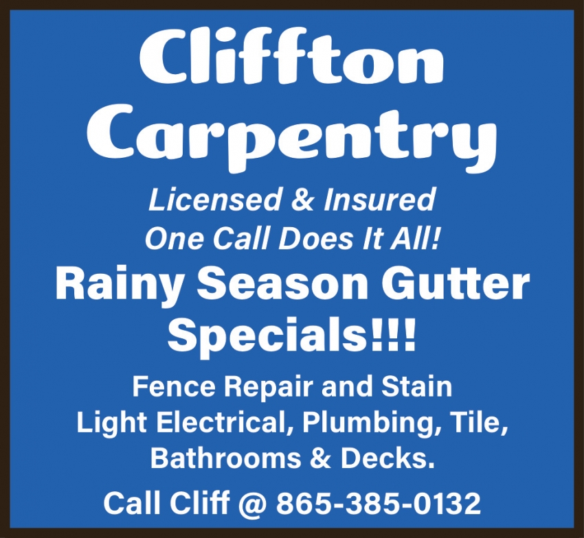 Cliffton Carpentry