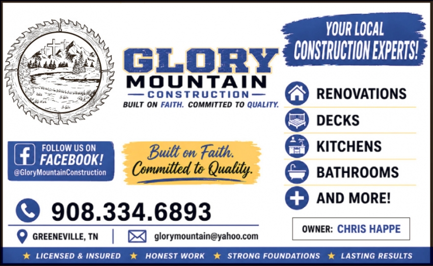 Glory Mountain Construction
