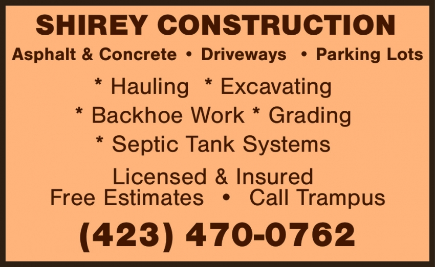 Shirey Construction