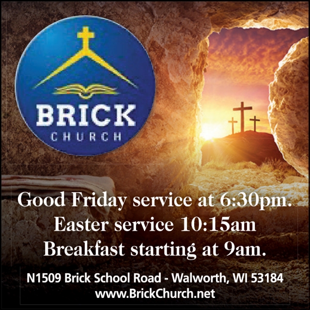 Good Friday Service, Brick Church, Walworth, WI
