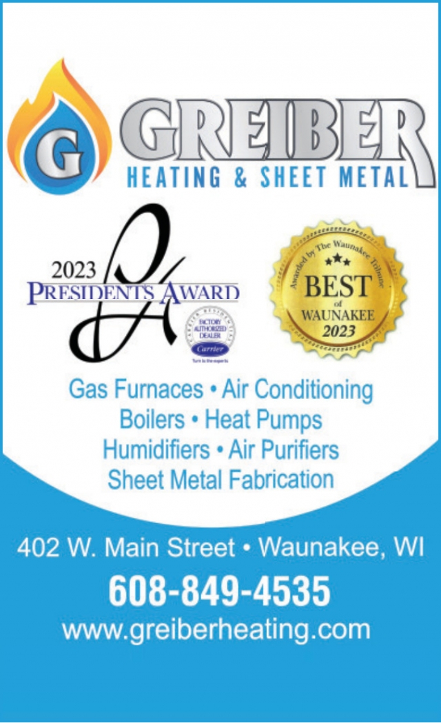 Gas Furnaces, Greiber Heating & Sheet Metal, Inc., Waunakee, WI