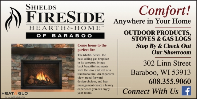 Outdoor Products, Shields Fireside Hearth & Home