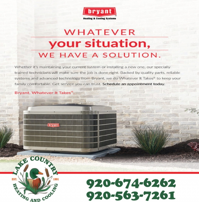 We Have a Solution, Lake Country Heating & Cooling