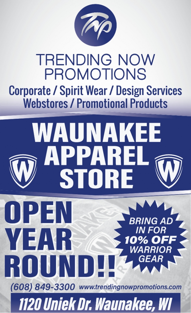 Corporate, Trending Now Promotions, Waunakee, WI