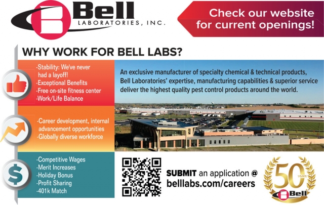 Why Work For Bell Labs?, Bell Laboratories, Inc, Windsor, WI