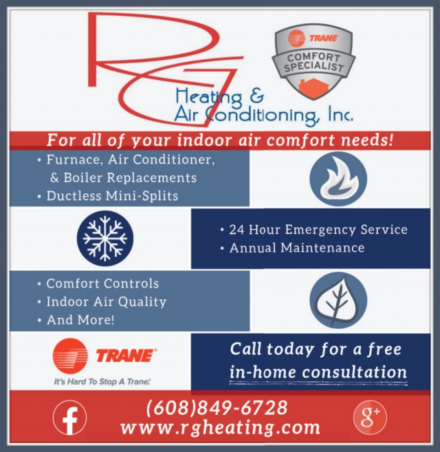 Ductless Mini-Splits, R.G. Heating & Air Conditioning, Inc., Waunakee, WI