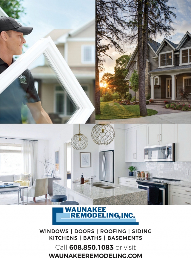 Windows - Doors - Roofing, Waunakee Remodeling, Inc, Madison, WI