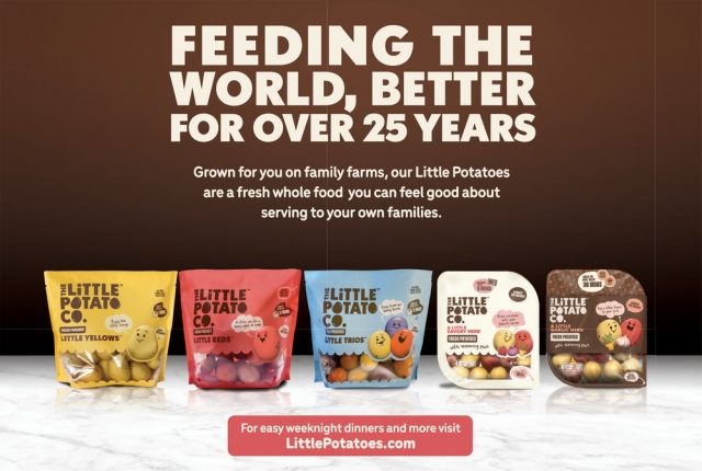 Feeding the World, Better for Over 25 Years, The Little Potato Company, De Forest, WI