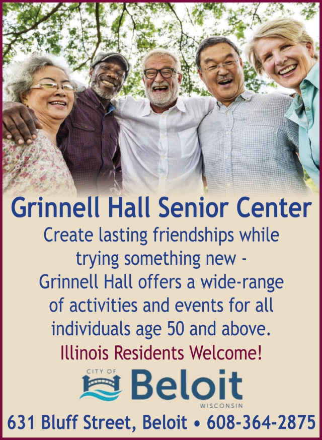 Create Lasting Friendships, Grinnell Senior Center