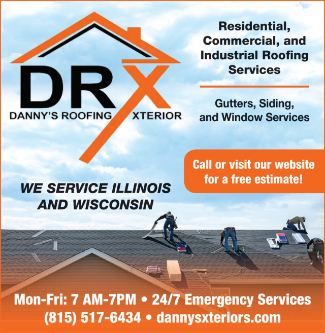 Residential, Commercial and Industrial Roofing Services, Danny's Roofing Xteriors