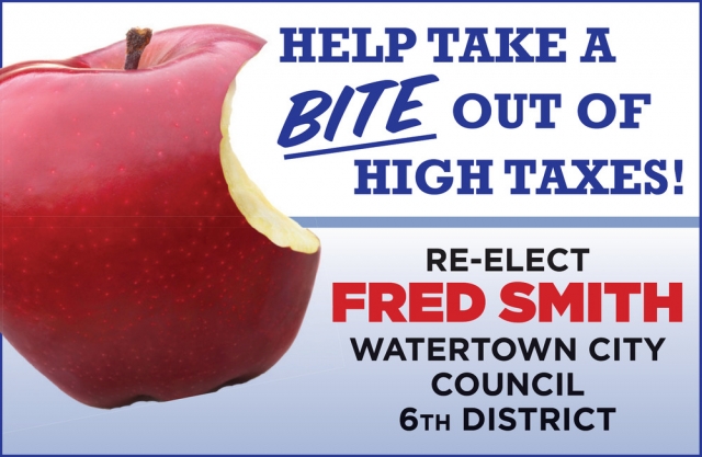 Re-Elect, Fred Smith