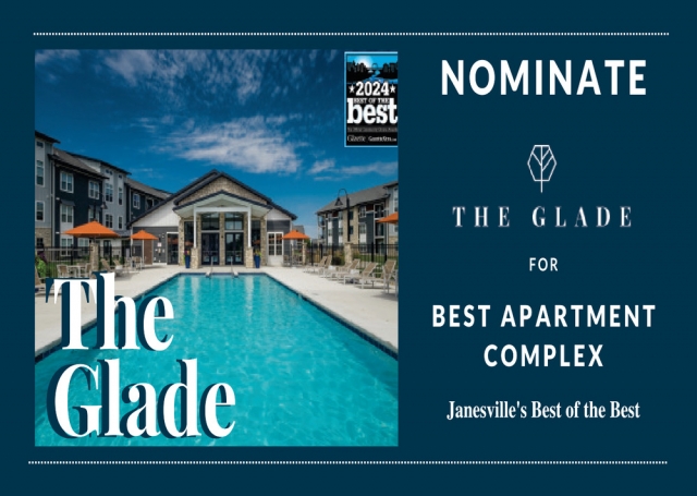 Nominate the Glade for Best Apartment Complex, The Glade, Janesville, WI