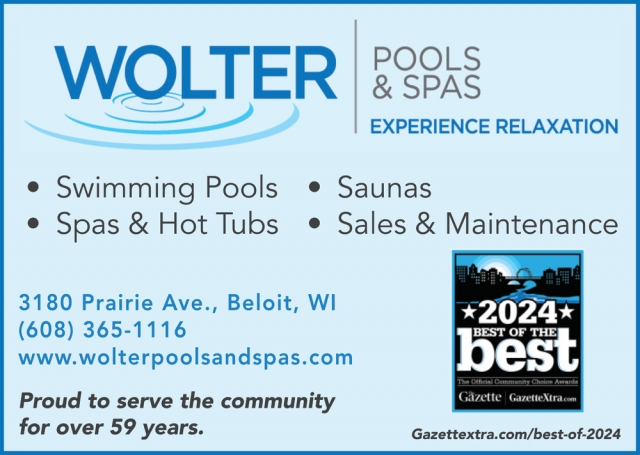Spats & Hot Tubs, Wolter Pools & Spas, Beloit, WI