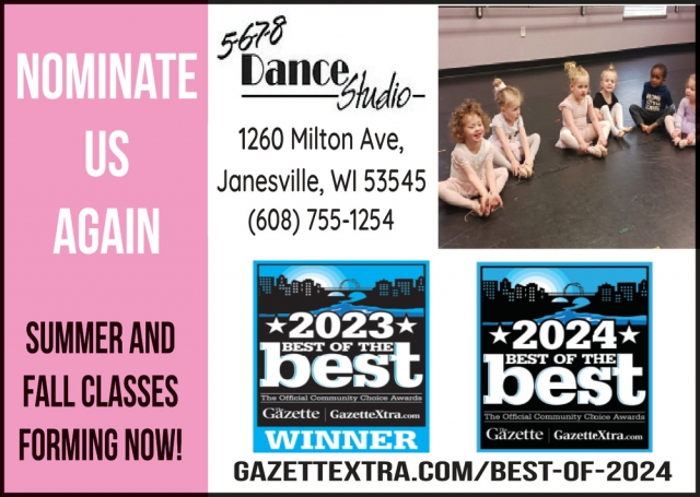 Summer and Fall Classes Forming Now!, 5678 Dance Studio, Janesville, WI