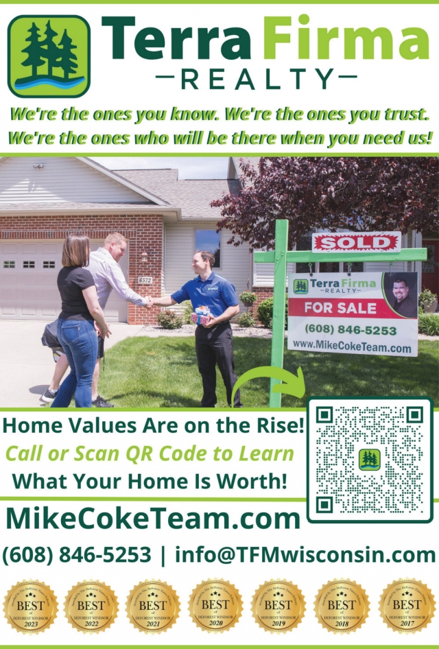 Home Values Are on The Rise!, Terra Firma Realty, Inc., Deforest, WI