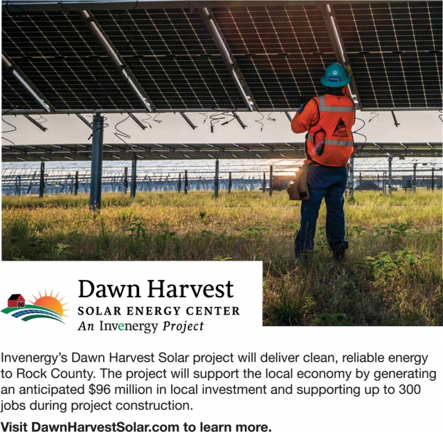 An Invenergy Project, Dawn Harvest Solar Energy Center, Janesville, WI