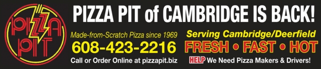 Fresh - Fast - Hot, Pizza Pit of Cambridge