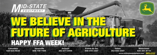 We Believe in The Future of Agriculture, Mid-State Equipment, Janesville, WI