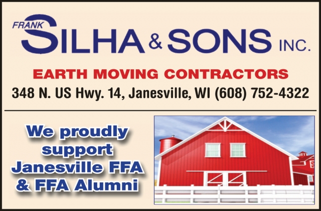 Earth Moving Contractors, Frank Silha & Sons Excavating, Janesville, WI