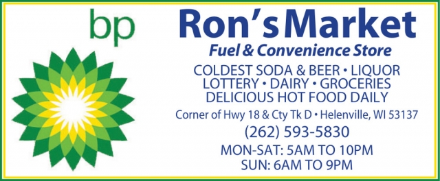 Fuel & Convenience Store, Ron's Market, Helenville, WI