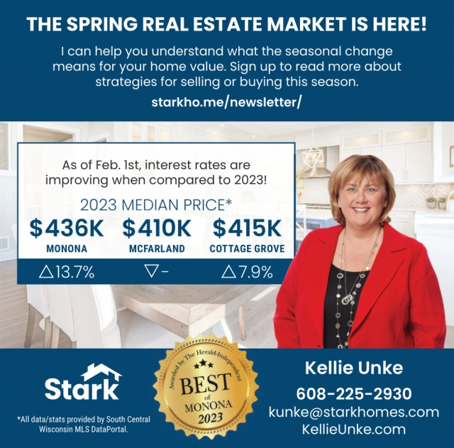 The Spring Real Estate Market is Here!, Stark Company Realtors - Roger & Marilyn Stauter, Sun Prairie, WI