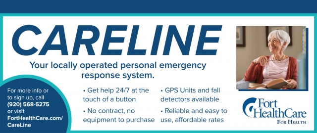 Your Locally Operated Personal Emergency Response System, Fort HealthCare for Health, Fort Atkinson, WI