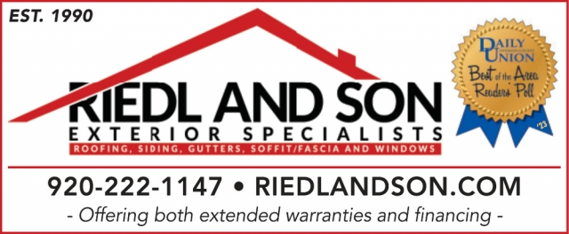 Exterior Specialists, Riedl And Son Exterior Specialists, Fort Atkinson, WI
