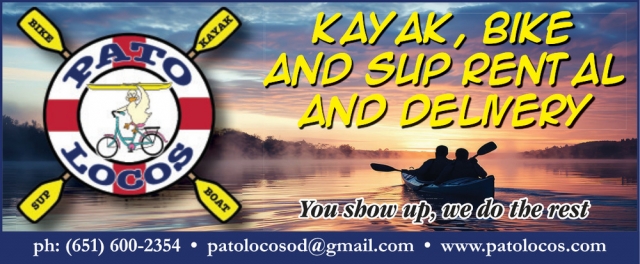 Kayak, Bike and Sup Rental and Delivery, Pato Locos