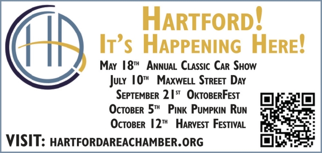 It's Happening Here!, Hartford Chamber Of Commerce, Hartford, WI