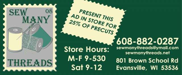 Store Hours, Sew Many Threads