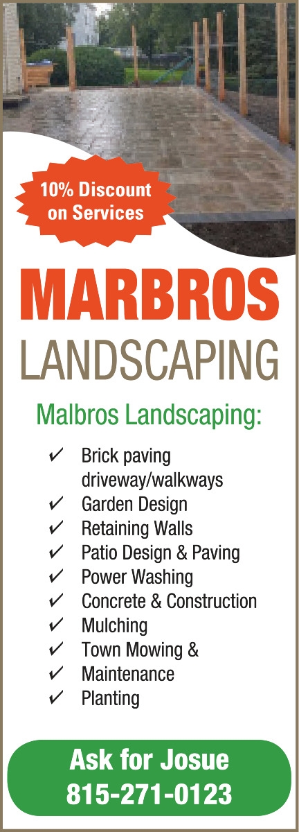 10% Discount On Services, Marbros Landscape, Crystal Lake, IL