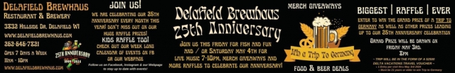 25th Anniversary, Delafield Brewhaus, Delafield, WI